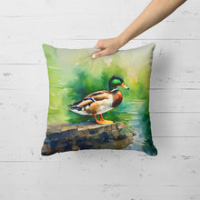 Load image into Gallery viewer, Mallard Throw Pillow
