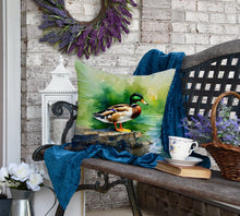Load image into Gallery viewer, Mallard Throw Pillow
