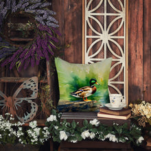 Load image into Gallery viewer, Mallard Throw Pillow