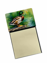 Load image into Gallery viewer, Mallard Sticky Note Holder- Refiilable Desk Accessory Note Pad