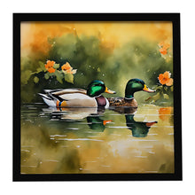 Load image into Gallery viewer, Mallard Framed Metal Print