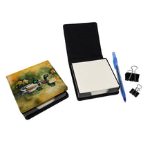Load image into Gallery viewer, Mallard PU Leather Note Paper Holder