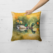 Load image into Gallery viewer, Mallard Throw Pillow