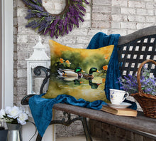 Load image into Gallery viewer, Mallard Throw Pillow