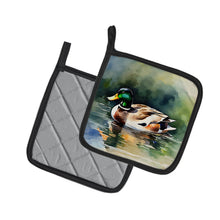 Load image into Gallery viewer, Mallard Pot Holders - Set of 2 Decorative Kitchen Helpers | Made in the USA