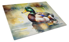Load image into Gallery viewer, Mallard Glass Cutting Boards – Durable, Decorative Kitchen Art