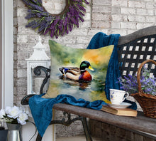 Load image into Gallery viewer, Mallard Throw Pillow