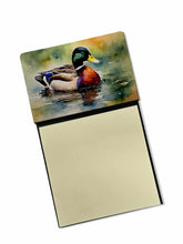 Load image into Gallery viewer, Mallard Sticky Note Holder- Refiilable Desk Accessory Note Pad