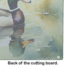 Load image into Gallery viewer, Mallard Glass Cutting Boards – Durable, Decorative Kitchen Art