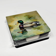 Load image into Gallery viewer, Mallard PU Leather Note Paper Holder