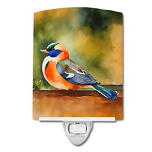 Load image into Gallery viewer, Mandarin Duck Ceramic Night Light
