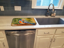 Load image into Gallery viewer, Mandarin Duck Dish Drying Mat