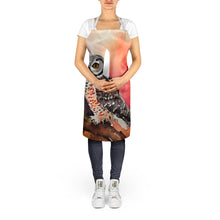 Load image into Gallery viewer, Northern Hawk Owl Apron – Artist-Designed Kitchen, BBQ &amp; Craft Apron