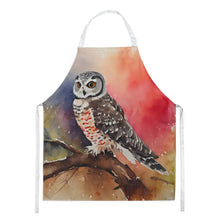 Load image into Gallery viewer, Northern Hawk Owl Apron – Artist-Designed Kitchen, BBQ &amp; Craft Apron