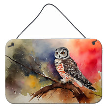 Load image into Gallery viewer, Northern Hawk Owl Wall or Door Hanging Prints