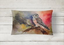 Load image into Gallery viewer, Northern Hawk Owl Throw Pillow