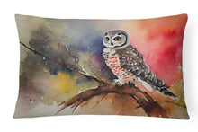 Load image into Gallery viewer, Northern Hawk Owl Throw Pillow