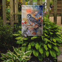 Load image into Gallery viewer, Northern Hawk Owl Garden Flag – Outdoor Decorative Yard Flag