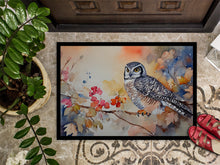 Load image into Gallery viewer, Northern Hawk Owl Doormat - 18X27 Indoor / Outdoor Rug | Made in USA