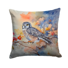 Load image into Gallery viewer, Northern Hawk Owl Throw Pillow