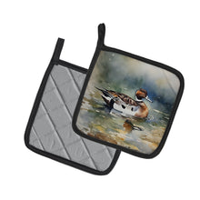 Load image into Gallery viewer, Northern Pintail Pot Holders - Set of 2 Decorative Kitchen Helpers | Made in the USA