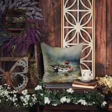 Load image into Gallery viewer, Northern Pintail Throw Pillow