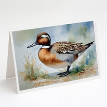 Load image into Gallery viewer, Northern Pintail Greeting Cards - Blank Note Cards – 8-Pack of Artist-Designed Cards with Envelopes