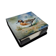 Load image into Gallery viewer, Northern Pintail PU Leather Note Paper Holder