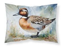 Load image into Gallery viewer, Northern Pintail Standard Pillowcase – Artistic Decorative Front, White Back