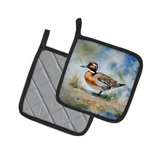 Load image into Gallery viewer, Northern Pintail Pot Holders - Set of 2 Decorative Kitchen Helpers | Made in the USA