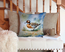 Load image into Gallery viewer, Northern Pintail Throw Pillow - 14x14 Decorative Pillow – Art for Your Home &amp; Patio