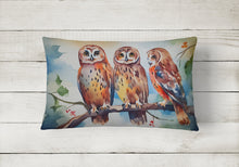 Load image into Gallery viewer, Owls Throw Pillow