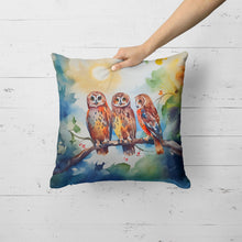 Load image into Gallery viewer, Owls Throw Pillow