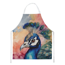 Load image into Gallery viewer, Peacock Apron – Artist-Designed Kitchen, BBQ &amp; Craft Apron
