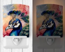 Load image into Gallery viewer, Peacock Ceramic Night Light