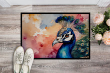 Load image into Gallery viewer, Peacock Doormat - 18X27 Indoor / Outdoor Rug | Made in USA