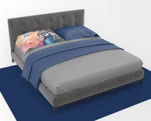 Load image into Gallery viewer, Peacock Standard Pillowcase – Artistic Decorative Front, White Back