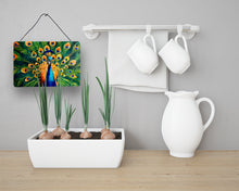 Load image into Gallery viewer, Peacock Wall or Door Hanging Prints