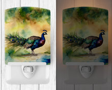 Load image into Gallery viewer, Peacock Ceramic Night Light