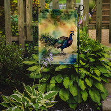 Load image into Gallery viewer, Peacock Garden Flag – Outdoor Decorative Yard Flag