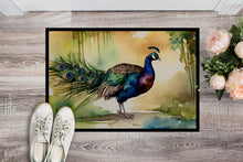 Load image into Gallery viewer, Peacock Doormat-24x36 Indoor / Outdoor Rug | Made in USA