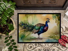 Load image into Gallery viewer, Peacock Doormat-24x36 Indoor / Outdoor Rug | Made in USA