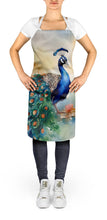 Load image into Gallery viewer, Peacock Apron – Artist-Designed Kitchen, BBQ &amp; Craft Apron