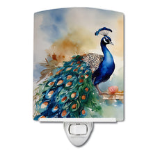 Load image into Gallery viewer, Peacock Ceramic Night Light