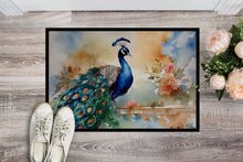 Load image into Gallery viewer, Peacock Doormat - 18X27 Indoor / Outdoor Rug | Made in USA