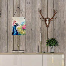 Load image into Gallery viewer, Peacock Wall or Door Hanging Prints