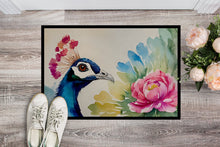 Load image into Gallery viewer, Peacock Doormat - 18X27 Indoor / Outdoor Rug | Made in USA