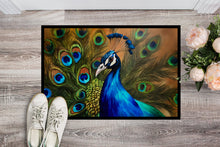 Load image into Gallery viewer, Peacock Doormat - 18X27 Indoor / Outdoor Rug | Made in USA