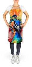 Load image into Gallery viewer, Peacock Apron – Artist-Designed Kitchen, BBQ &amp; Craft Apron