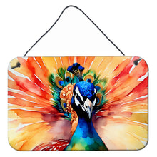 Load image into Gallery viewer, Peacock Wall or Door Hanging Prints